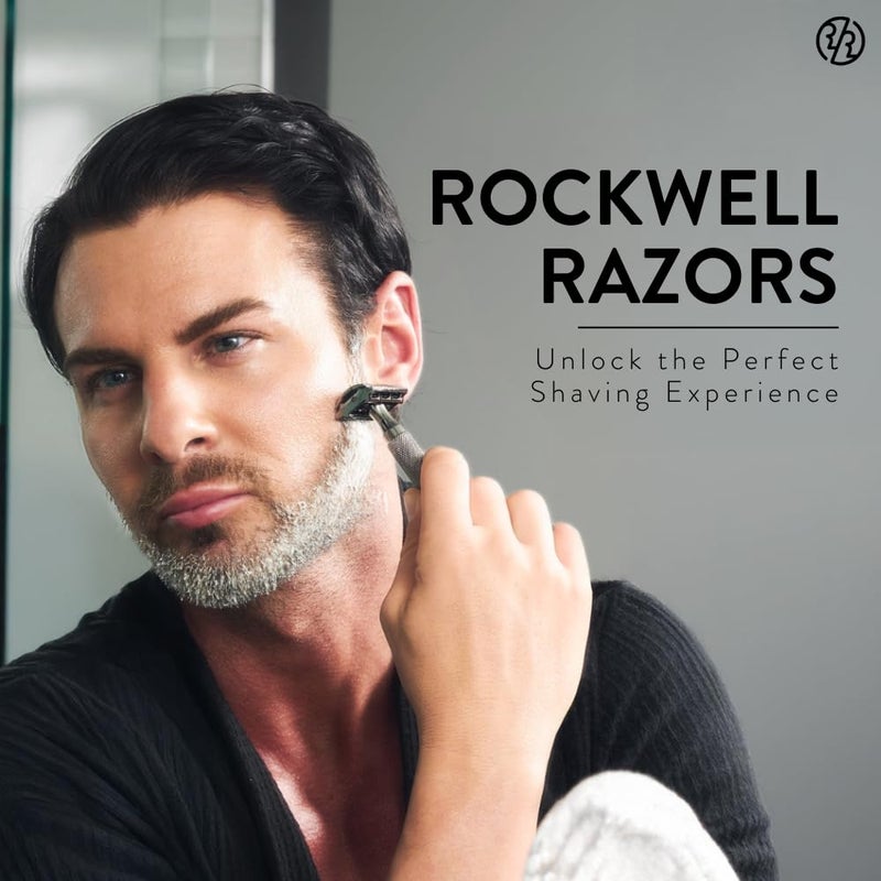 ROCKWELL RAZORS 2C Gunmetal Chrome Double Edge Safety Razor With Adjustable Shave Settings and 5 Fully Recyclable Razor Blades. Reusable Safety Razors for Men and Women - Image 3